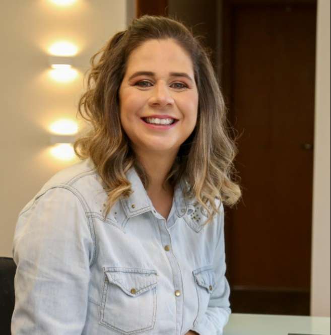 Sabrina Vianna, professora do curso