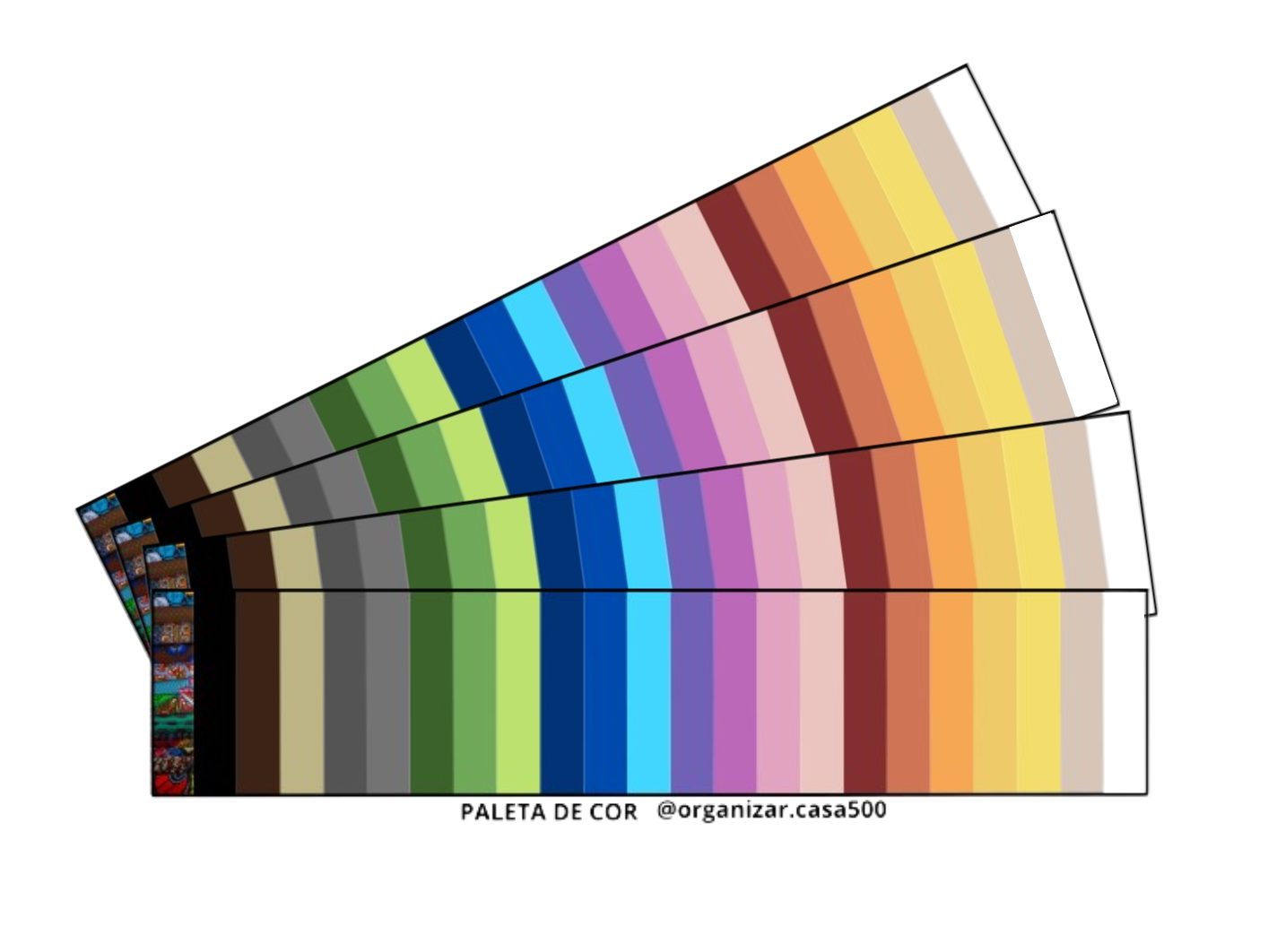 Paleta de cores